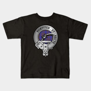 Clan Eliott Crest & Tartan Kids T-Shirt